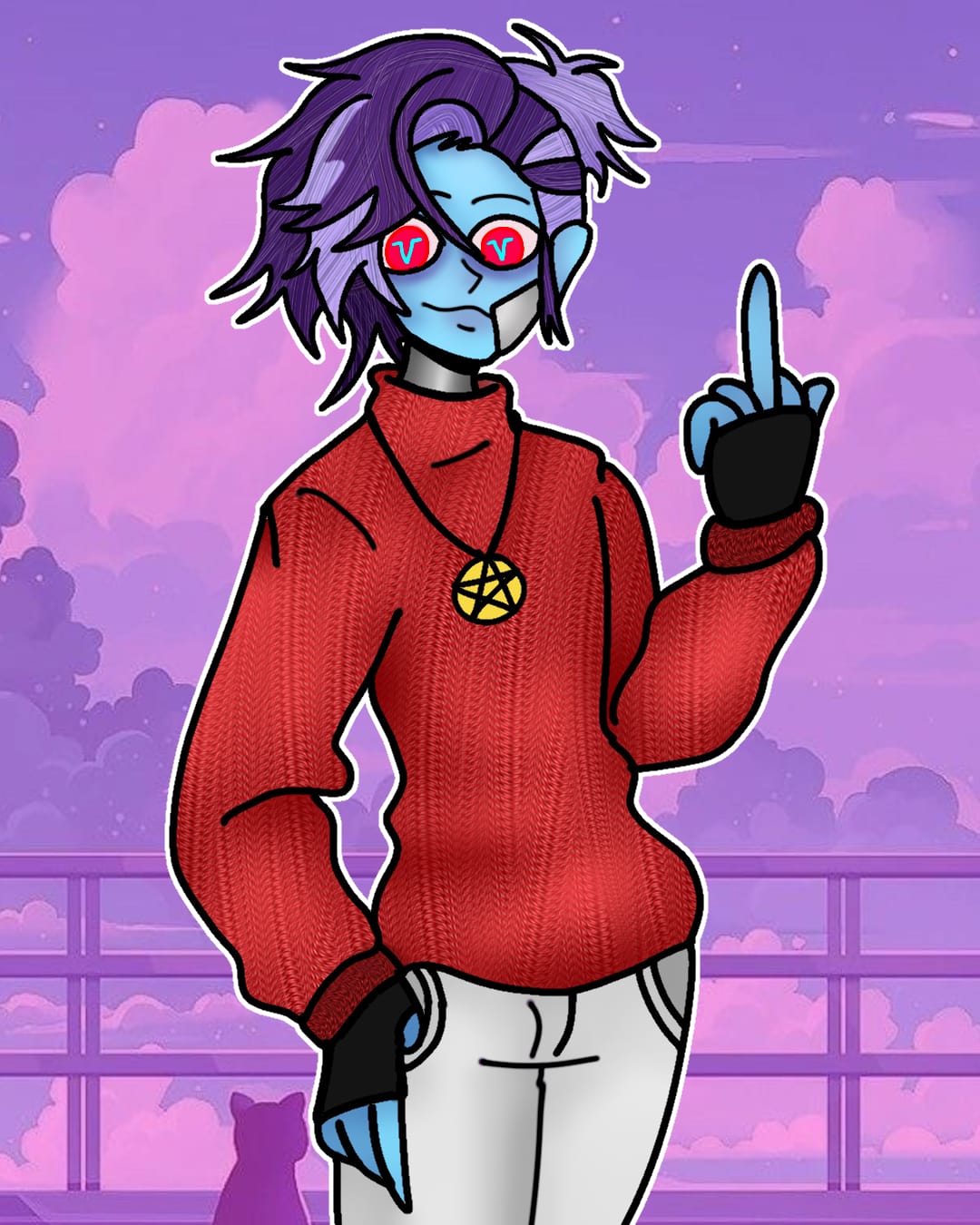 Glitch Glitch fullbody picture
